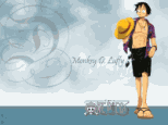 Monkey d luffy wall